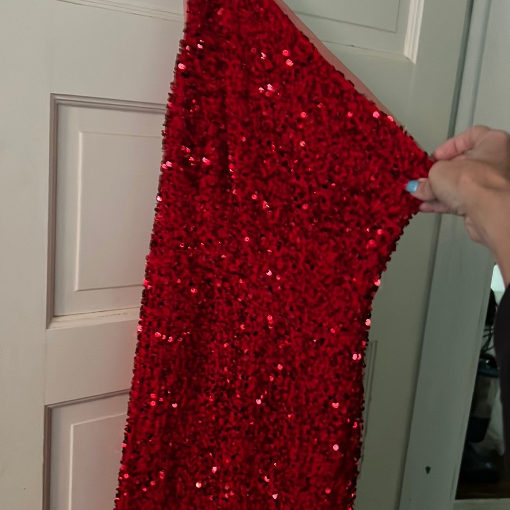 Formal dress size 2.  Red
